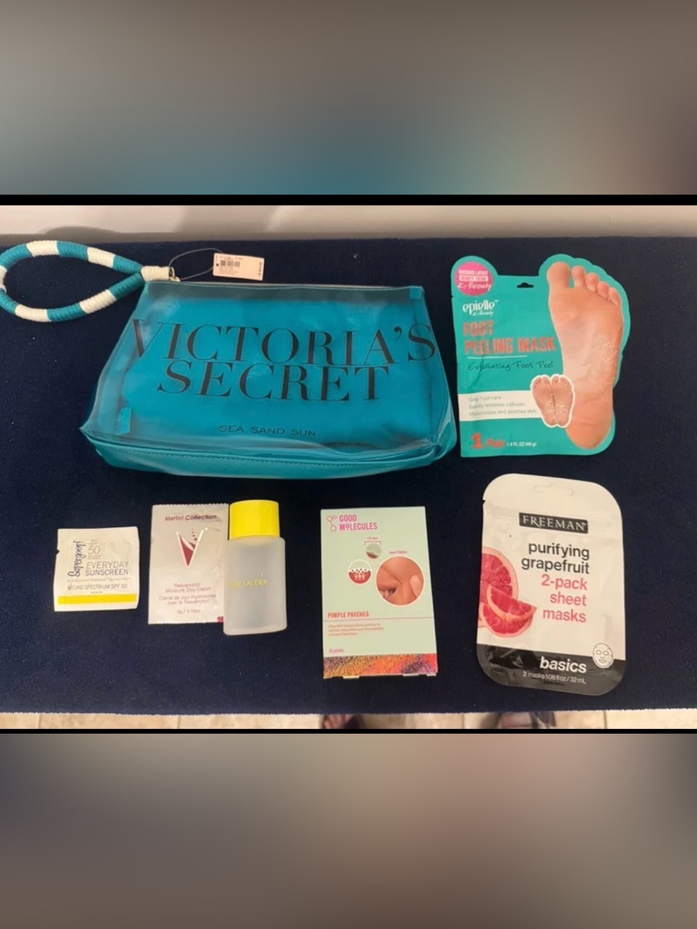 SPA SAMPLE BUNDLE! GOOD MOLECULES, FREEMAN, SUPERGOOP ESTEE LAUDER BRAND NEW!